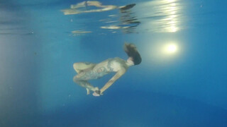9. Julia, underwater fine nude art, evening shoot. Bali