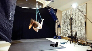 8. Steffie - Suspension (NSFW): Shibari Rope Suspension of a nude model