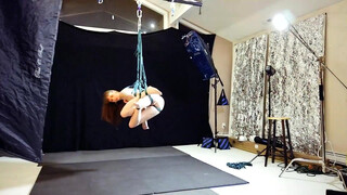 9. Steffie - Suspension (NSFW): Shibari Rope Suspension of a nude model