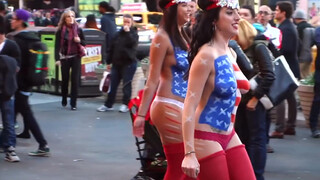 5. girls with body paint (nudity throughout most of the video)