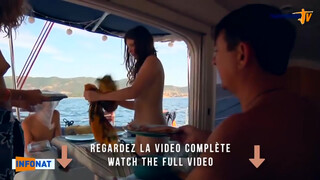 4. Nudists on a boat