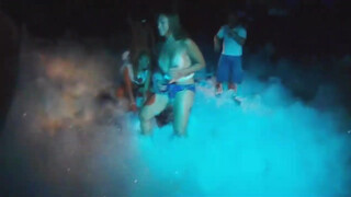5. Hot Chicks At Foam party. Tops Come Off @ 0:50