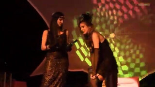 1. Burlesque Dancers Strip Naked on Stage. Tits @ 2:06