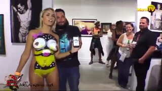 10. Jenny Gets Nude Body Painted. Nude @ 0:50