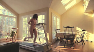 7. Putting the treadmill to good use !!!