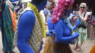 6. What is this? Topless smurfs?