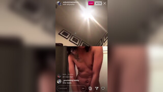 8. skinny girl Gets Naked and fingers On Insta Live