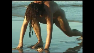 Nude Yoga – Salute to the Sun on the Beach