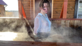 Russian Sauna: Erotic Photoshoot