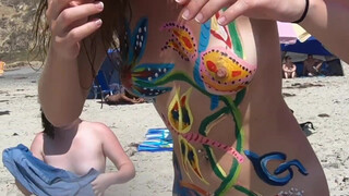 10. Body painting, I believe, in Crimea (but I could be wrong)
