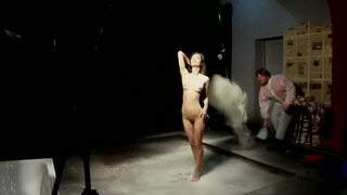 2. Nude model photo shoot soo hot
