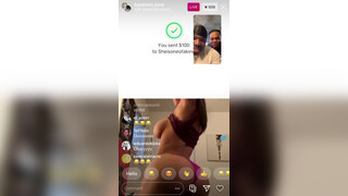 1. Girl Gets Naked On BandMan Kevo IG Live