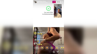 3. Girl Gets Naked On BandMan Kevo IG Live