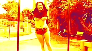 8. The quality is not great, but this is a great intentional NIPSLIP : Nude//naked girl viral video