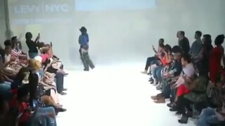 4. Model Exposes Boob in NYC Fashion Show