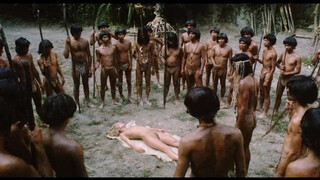 8. Ebony goddess with full bush emerges from the water : Emanuelle And The Last Cannibals - German Trailer (HD Recreation)