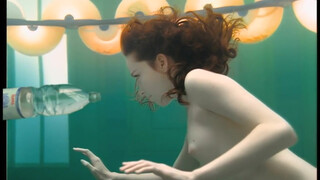 8. Underwater girl