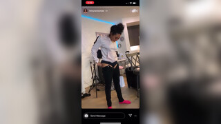 1. Tee Has A NipSlip On Her Ig Story ???? - Quick flash at 0:18