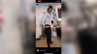 2. Tee Has A NipSlip On Her Ig Story ???? - Quick flash at 0:18
