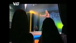 9. Fear Factor Netherlands Kim and Sandra naked catwalk challenge