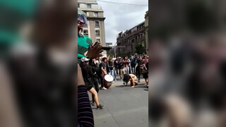 6. Fully nude public protest : CHILE Cuerpos desnudos contra la violencia machista y estatal