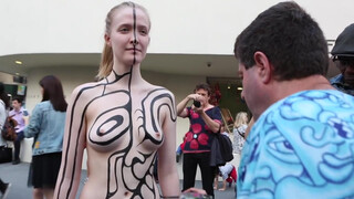 2. BODY PAINTING : CHARMING