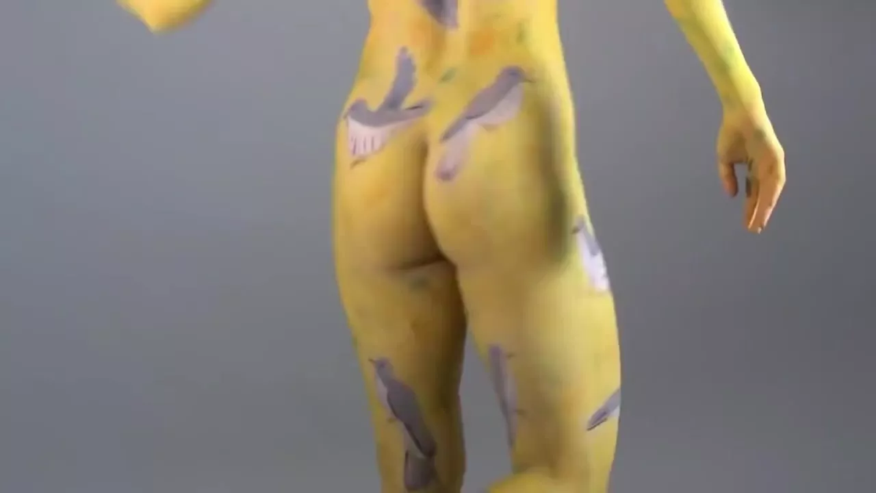 Painted Nudes Dance and Pose | Nude Video on YouTube | nudeleted.com