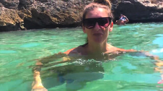 5. playa Nudista Cala Raco del Conill (topless underwater)