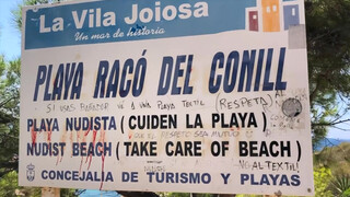 3. playa Nudista Cala Raco del Conill (topless underwater)