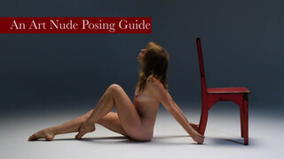 2. Red Chair posing