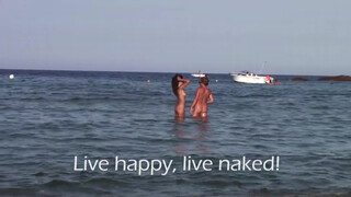 10. Live happy. Live naked!