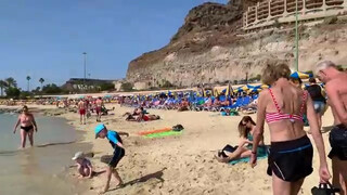 5. Gran Canaria Amadores Beach at 29 °C on 29.01.2020 (Be Ready!)