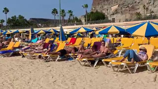 6. Gran Canaria Amadores Beach at 29 °C on 29.01.2020 (Be Ready!)