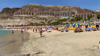 3. Gran Canaria Amadores Beach at 29 °C on 29.01.2020 (Be Ready!)