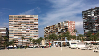 3. Playa de San Juan, Alicante in summer June 2018 (look quickly!)