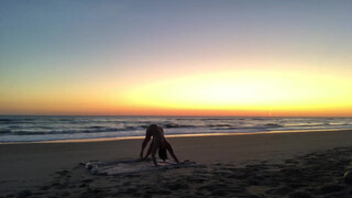 8. Sunrise Sun Salutation, Naked yoga, Loving the skin that you're in