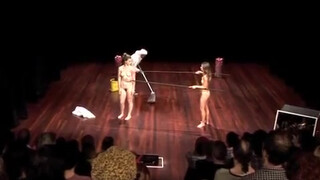 6. Nude 'art' performance