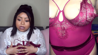 5. Tatianna bonaly Bbw Fashion Nova Plus Size Lingerie | Amazon lingerie ft. Lalavava cthru @ 1:45 and 3:23