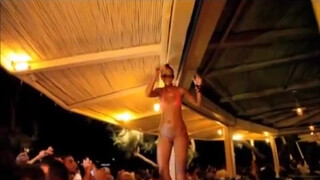 3. She doesn't realize her right nipple is exposed : Super Paradise Mykonos Sexy girls dancing ♥♥♥♥
