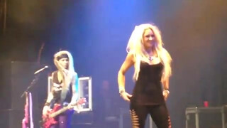 2. Lacey Rain topless on stage in Orlando