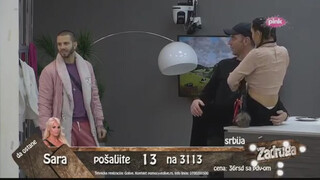 9. Ana Korac Boobs in Big Brother House