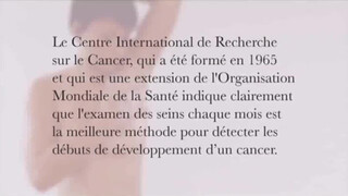1. Cancer screening is important : الفحص الذاتي للثدي