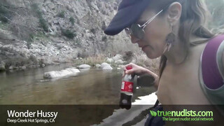 6. The Always Great WonderHussy visits Deep Creek - True Nudists