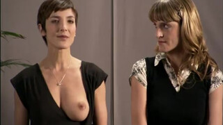 8. Spoof - her boob pops out of her dress : Le (la?) pouf - Vous les Femmes
