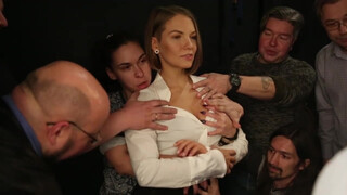 1. Art Nude На Грани. "USERS" Backstage - hands all over women