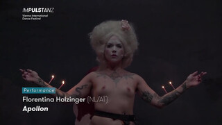 1. Nude Contemporary Art / Performance Artist : FLORENTINA HOLZINGER (NL/AT) Apollon