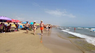 3. Titties on a Spanish beach