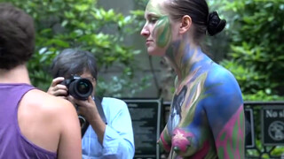 7. Vogue (STRIKE THE POSE) Body Painting Day (NYC) "2016"