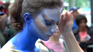 10. Vogue (STRIKE THE POSE) Body Painting Day (NYC) "2016"