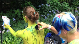 6. Forever Young (BODY PAINTING DAY) New York City, USA "2016"